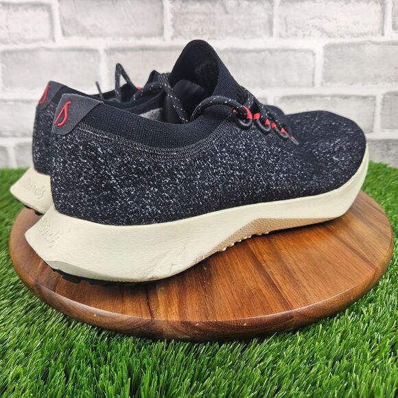 Allbirds Merino Wool Dasher 2 Shoes Mens Size 14 Black Bloom Red Sneaker Running main image 11